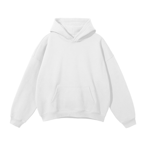 Fleece Hoodie Oversized Solid Color - 350 GSM | Cozy Comfort