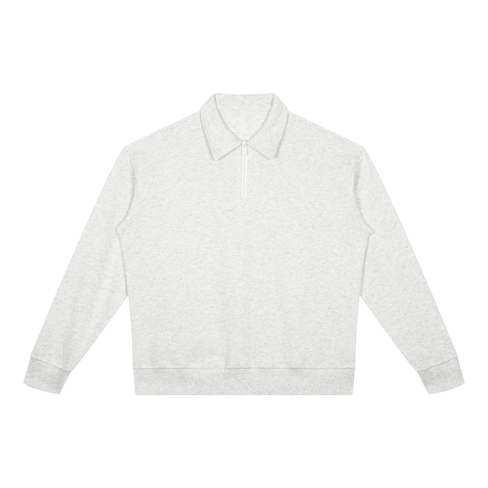 VALERO Boxy Quarter-Zip Sweatshirt