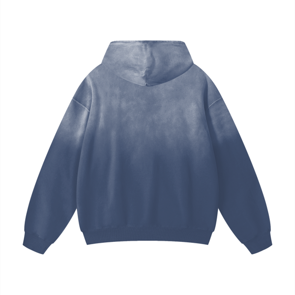 Monkey Wash Oversized Drop Shoulder Hoodie – 400 GSM Comfort