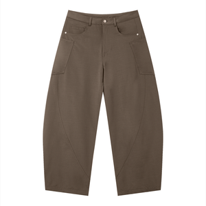 VALERO Halo Barrel Fit Pants 240 GSM - wide leg barrel fit stretch pants