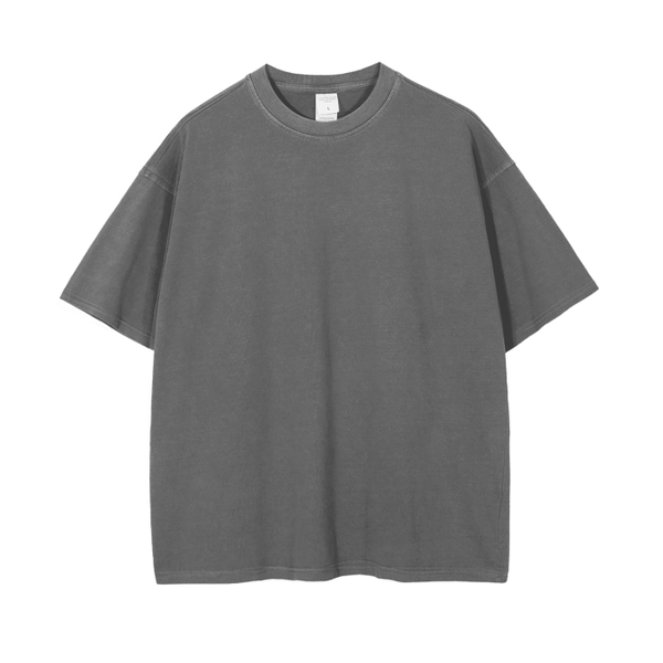 Vintage Wash Drop Shoulder T-Shirt - 250 GSM | Relaxed Style