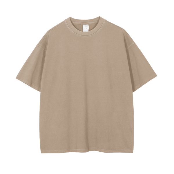 Vintage Wash Drop Shoulder T-Shirt - 250 GSM | Relaxed Style