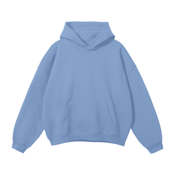 Fleece Hoodie Oversized Solid Color - 350 GSM | Cozy Comfort