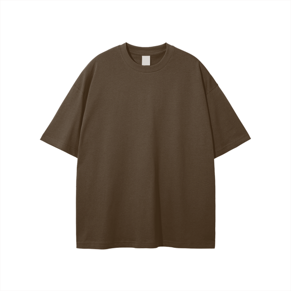 Loose Fit Solid Color T-Shirt - 230 GSM | Casual Comfort