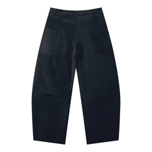 VALERO Halo Barrel Fit Pants 240 GSM in gray green - stretch blend fabric