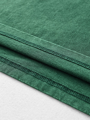 Acid Wash Oversize Long Sleeve T-Shirt – 250 GSM for Casual Style