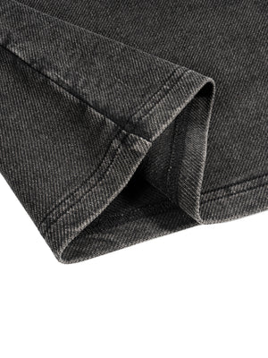 VALERO Washed Hooded Boxy t-shirt