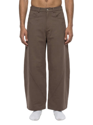 VALERO Halo Barrel Fit Pants 240 GSM back view