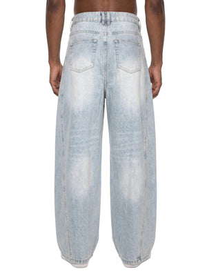 VALERO FadeOut Barrel Leg Jeans 460 GSM